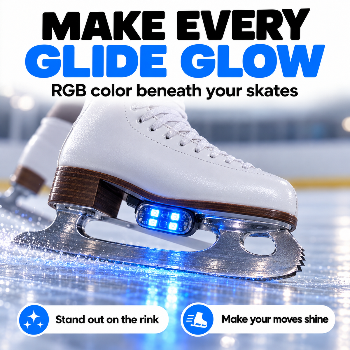 Make every glide glow infographic